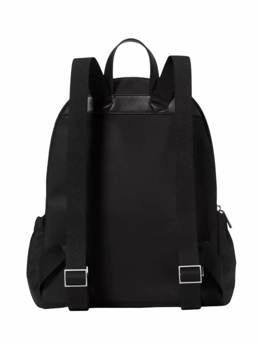 kate spade Black Nylon Backpack with Front Flap Pockets